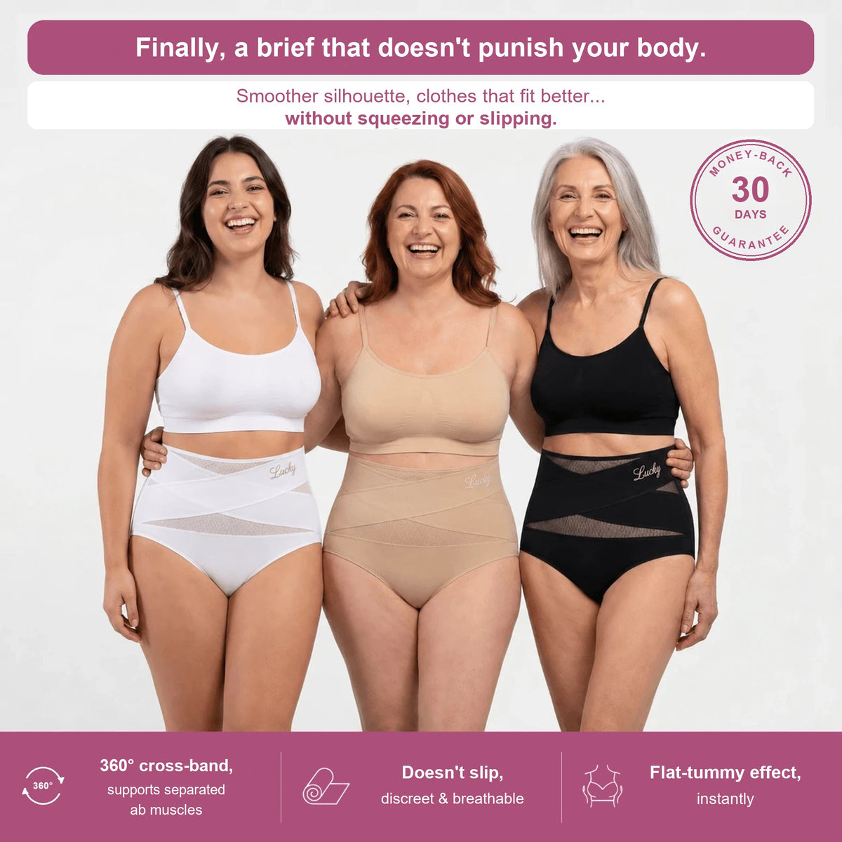 Clariva high-waist shaping brief