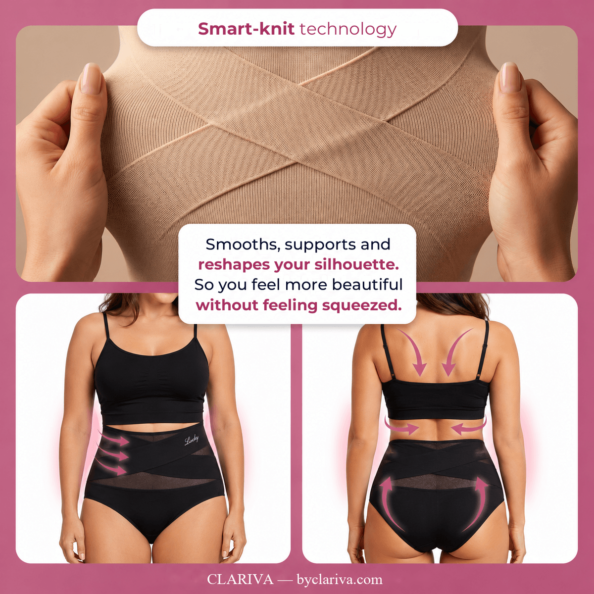 Clariva high-waist shaping brief