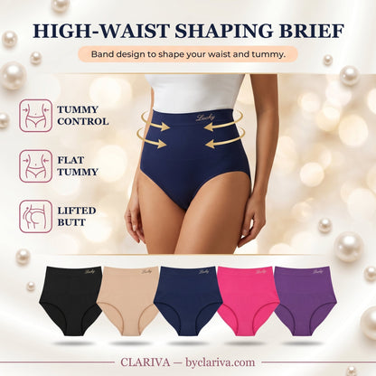 Clariva high-waist shaping brief