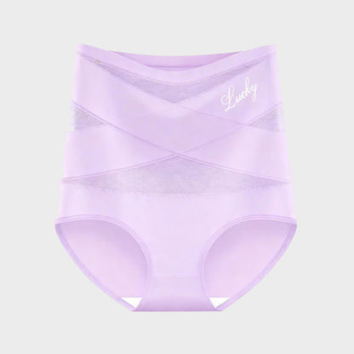 Clariva high-waist shaping brief in Purple